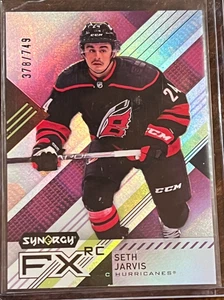 Seth Jarvis Synergy FX Rookies #/749 2021-22 Upper Deck Synergy #FXR-SJ - Picture 1 of 2