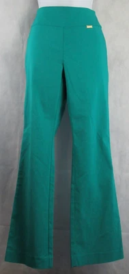 INC International Concepts Womens Petite Mid-Rise Bootcut Pants, Fresco Blue, 6P - Image 1 of 4