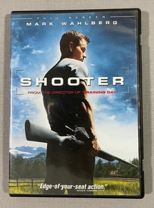 Shooter DVD 2007 Full Screen Mark Wahlberg Action Thriller - Imagen 1 de 3