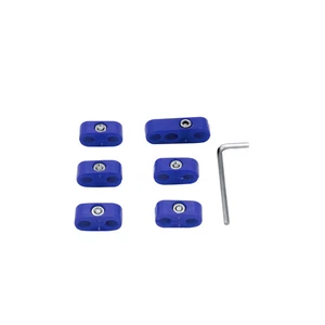 Spark Plug Wire Seperators, Blue, 6 Piece Kit Dunebuggy & VW - Picture 1 of 1