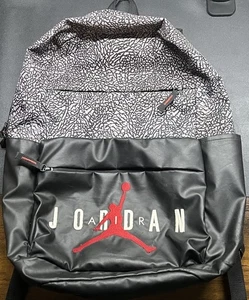 Air Jordan Jumpman Pivot Black Elephant Large Spell-Out Logo Backpack Bookbag - Picture 1 of 10