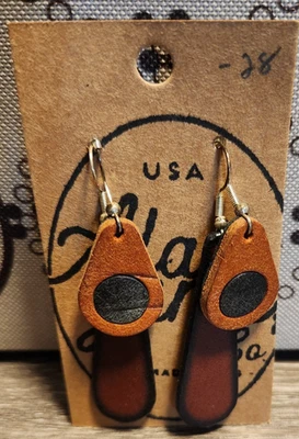 Pendientes Alan James Boho Cuero Nuevo Juego de 2 Leer Descripción Foto 1 de 2