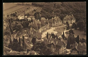 Falkenstein i. Taunus, Ansichtskarte, Blick auf das Offiziersheim 1910  - Picture 1 of 2