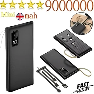 90000000mah Power Bank USB-C Pack Backup Battery Fast Charger For Mobile Phone - Picture 1 of 7