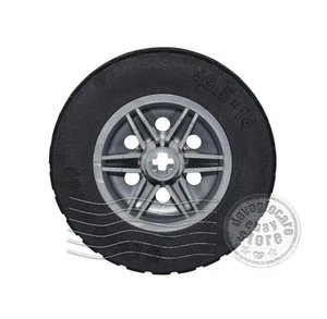 1x LEGO 56904c03 Wheel with tire Ø49.5x14mm (70490) 49.5x14 Metallic Silver - Picture 1 of 1