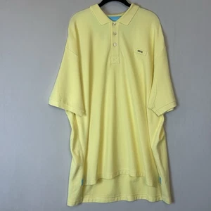 Orvis Shirt Mens 2XL Yellow Polo Short Sleeve Anglers Technical - Picture 1 of 13