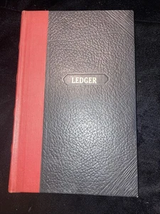 Antique VTG Ledger and Name, Address Note Book Ledger Accounting Unused - Picture 1 of 12