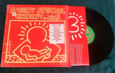 1987 Album/LP:  "A Very Special Christmas" (Gold Text, Printed in U.S., A: Red) - Image 1 of 4