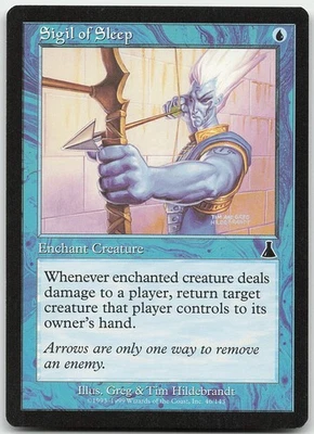 Sigil of Sleep 46 Common Urza's Destiny NM/LP MTG - Image 1 of 2