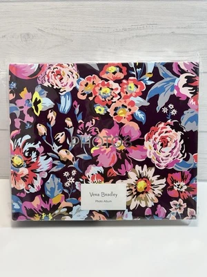 Álbum de fotos Vera Bradley “Indiana Rose” se adapta a 70 fotos 4x6 florales nuevo con etiquetas Foto 1 de 4