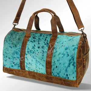 AD American Darling Duffel Hair On Genuine Leather Western Women Bag | Handbag - Picture 1 of 6
