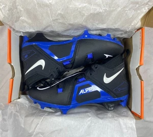 Nike Alpha Menace Pro 3 Football Cleats - Men's Size 10 - CT6649007 - Black Blue - Picture 1 of 16