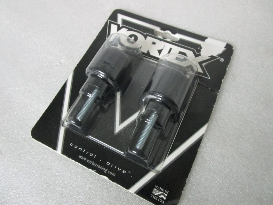 BE512K Vortex Bar End Sliders for Suzuki SV650 GSX-R600 GSX-R750 GSX-R1000 BLACK - Image 1 of 4