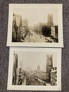 Hartford Connecticut Photos Depicting Main St 1866 And 1898 - Picture 1 of 7