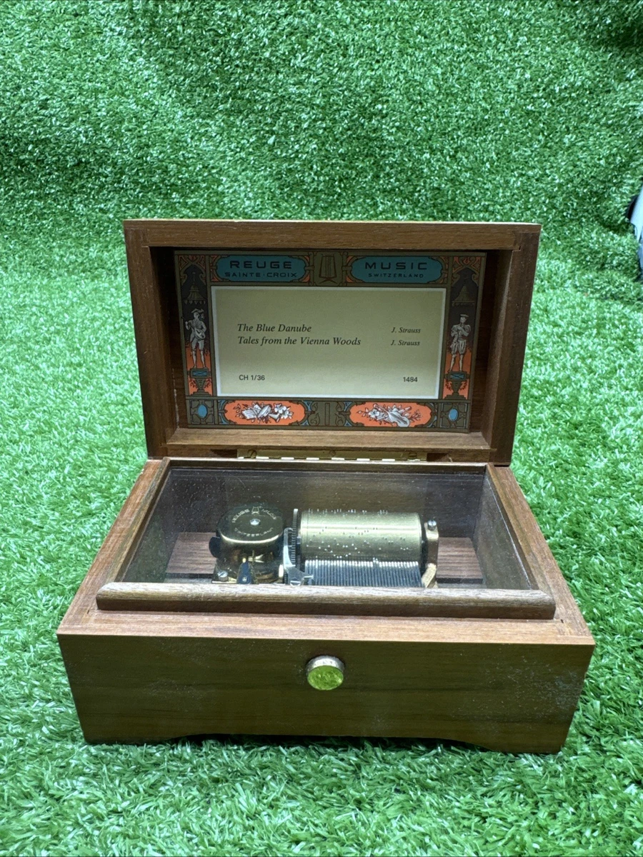 Reuge Sainte Croix In Collectible Music Boxes (1940-1970) for sale