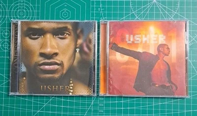 USHER CD лот из 2: 8701, исповедь (R & B) - новый чехол для драгоценностей - Изображение 1 из 4