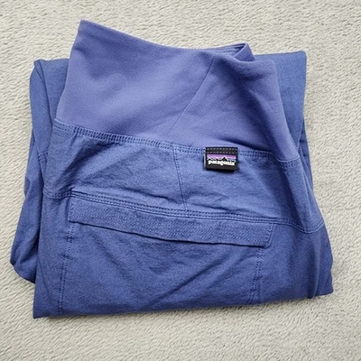 Pantalones para mujer Patagonia talla 6 azules ropa deportiva joggers broches de presión al tobillo ligeros Foto 1 de 4