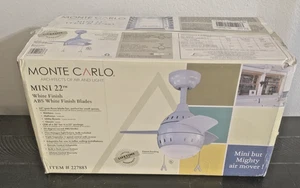Monte Carlo MIni 22th Ceiling Fan - Picture 1 of 2