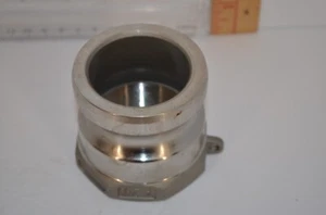 2 Zoll Camlock Typ A Stecker Adapter x Buchse NPT Edelstahl 316 - Bild 1 von 6