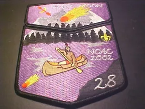 OA HALF MOON LODGE 28 2002 NOAC SET DUE PEZZI COME NUOVO - Foto 1 di 1