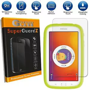 SuperGuardZ Tempered Glass Screen Protector For Samsung Galaxy Tab E Lite Kids - Picture 1 of 9