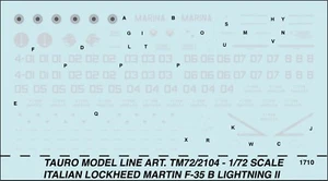 TAURO MODEL TM72/2104 F-35B LIGHTNING II M.M.I. 4° GRUPPO SCALA 1:72 - Foto 1 di 2