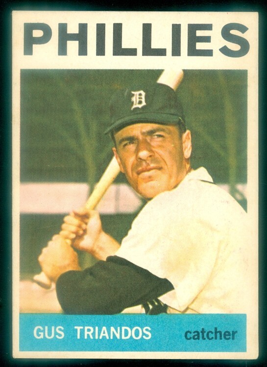 1964 TOPPS VENEZUELAN #83 GUS TRIANDOS EX