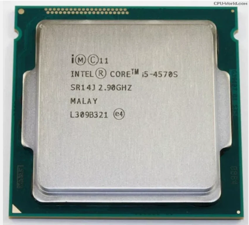 Intel Core i5 4570s Quad Core 2.9GHz LGA 1150 CPU PROCESSOR SR14J TESTED #52 - Image 1 of 1