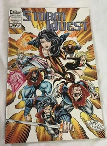 STORM QUEST #1 1994 CALIBER PRESS COMIC GREG LAND - Picture 1 of 2