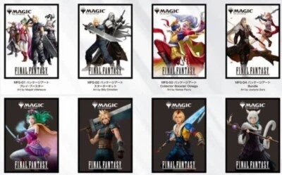 Magic The Gathering FINAL FANTASY Players Card sleeves NEW release on 6/20 - Image 1 of 4