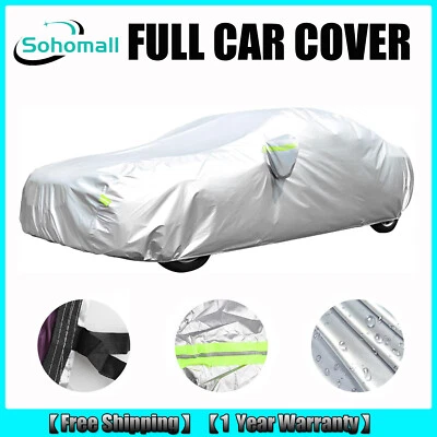 For Lincoln Continental Car Cover Outdoor Dust Sun Snow All Weather Protection - Image 1 of 4