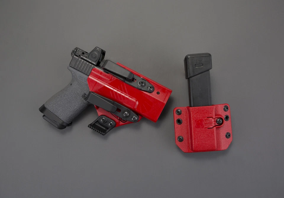 Raven Concealment Eidolon Holster Copia Magazine Red for Glock 19 23 26 27 32 33 - Image 1 of 1