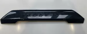 COPERCHIO MANIGLIA POSTERIORE EFFETTO CARBONIO PORTA FIENILE FORD TRANSIT PERSONALIZZATA 2012 - 2023 - Foto 1 di 2