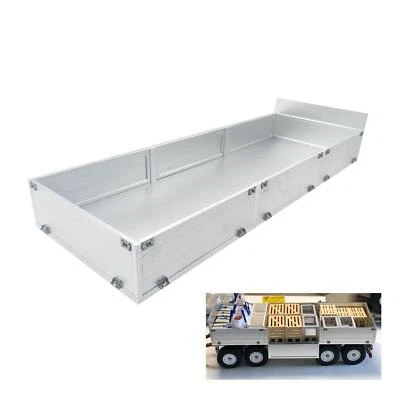 555MM Metalleimer für 1/14 TAMIYA RC Traktor 6x4 56360 DIY Anhänger - Bild 1 von 4