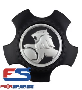 Genuine Holden VE Commodore SV6 SS SSV Alloy Mag Wheel Centre Cap in Pitch Black - Picture 1 of 3