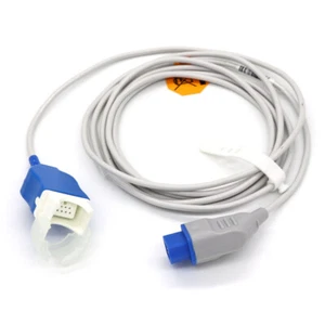 Fit For Nihon Khoden Lifescope M/P, BSM 9510, 14Pin to DB9 SpO2 Extension Cable - Picture 1 of 11