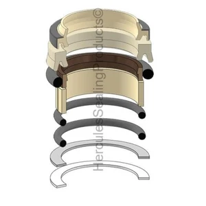 2438U1105R400 Var Cyl Seal Kit Fits Kobelco SK150-SK210 - Picture 1 of 1