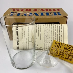 Wolfard Floater 6 inch Blown Glass Oil Lamp with Box, Made in USA - Bild 1 von 10