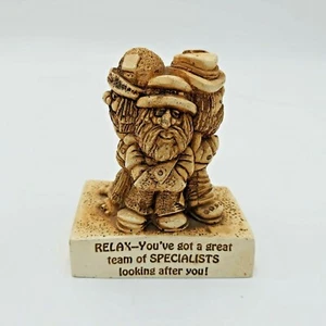 Desk Top Conversation Piece - Paula 1972- Relax-You've Got A Great Team-4-1/2" - Imagen 1 de 6