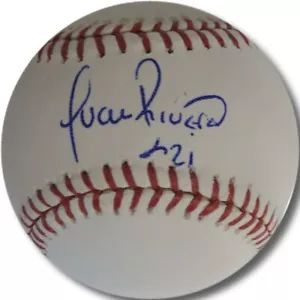 Juan Rivera Hand Signed Autograph Major League Baseball Angels LA Dodgers - Picture 1 of 1