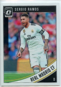 2018-19 Donruss Soccer Optic Base #31 Sergio Ramos - Real Madrid CF Qty - Imagen 1 de 2