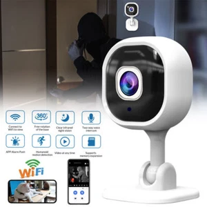 1080P HD Mini Security IP Camera CCTV Wireless WiFi Home Indoor Night Vision Cam - Picture 1 of 14