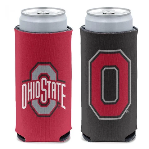 OHIO STATE BUCKEYES 12 0Z SELTZER SLIM CAN COOLER COOZIE KOOZIE HOLDER Cover