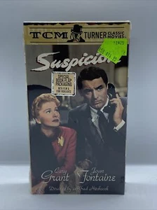 NEW SEALED SUSPICION VHS TAPE CARY GRANT JOAN FONTAINE TURNER CLASSIC MOVIES V - Picture 1 of 6