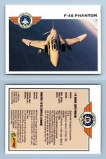 F-4S Phantom #64 Wings Of Fire 1992 Panini Trading Card