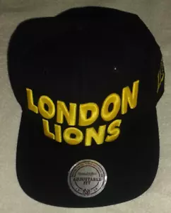 Gorra de béisbol London Lions baloncesto Mitchell & Ness Snapback - nueva con etiquetas - Imagen 1 de 5
