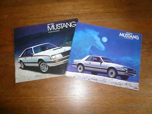 Folleto de ventas de Ford Mustang 1979 y 1980 - dos por uno - Imagen 1 de 12