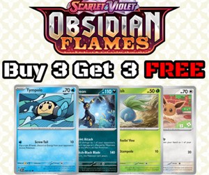 Pokemon Obsidian Flames! Pick Your Cards! Buy 3 Get 3 Free! Pack Fresh!