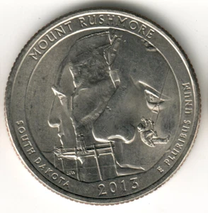 USA - 2013P - Washington ¼ Dollar - Mount Rushmore - Low Mintage - #8193 - Picture 1 of 2