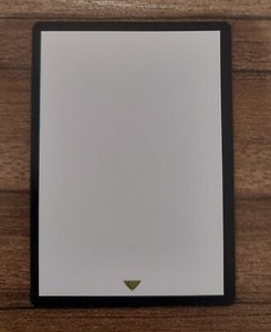 Magic: The Gathering MISPRINT from Doctor Who Universes Beyond. BLANK and STAMP